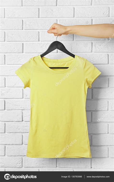 Blank color t-shirt Stock Photo by ©belchonock 130783066