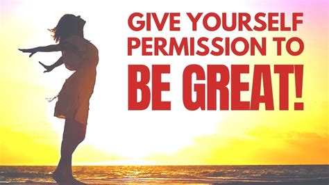 Give Yourself Permission to Be Great | Morning I AM Affirmations | Bob ...