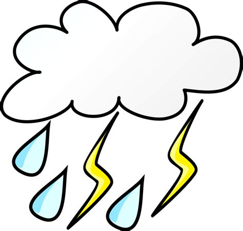 Weather Symbols: Storm - Openclipart