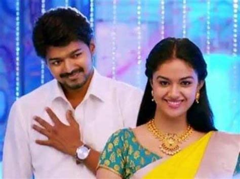 keerthy suresh: Keerthy Suresh plays violin and wishes Thalapathy Vijay ...