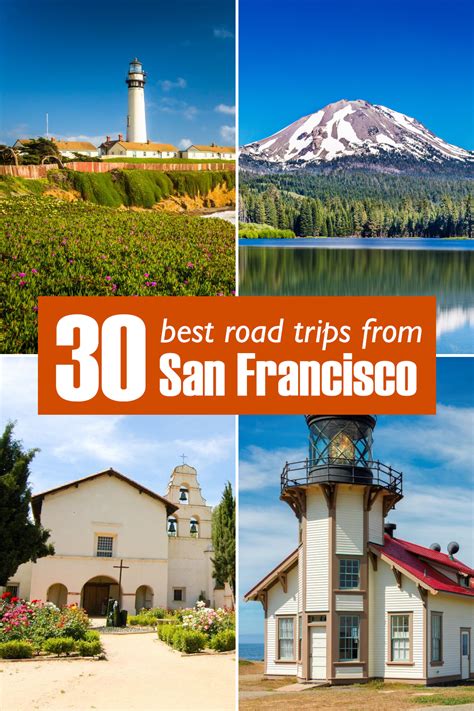 30 Best Road Trips From San Francisco - LazyTrips