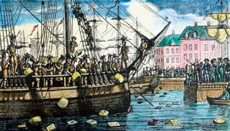 Boston Tea Party Map