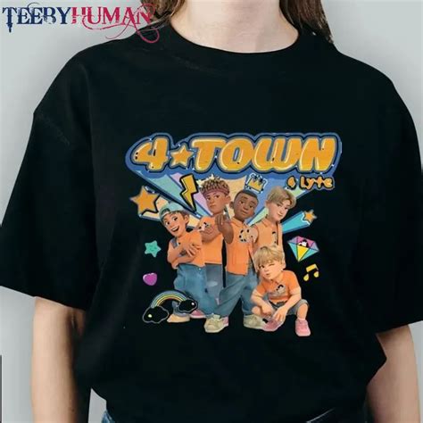 Disney Turning Red 4 Town T-Shirt Pixar Turning Red Turning Red Boy Band 4-Town 2002 Tour Shirt ...