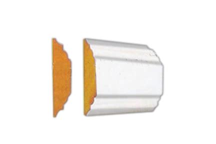 - Mouldings - COLONIAL COATED CASING 1 X 3 X 8FT