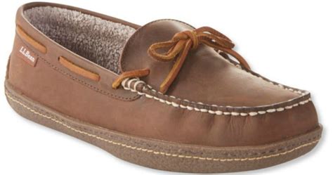 LL Bean Men's Handsewn Leather Slippers Only $23.99 (Regularly $50) - Awesome Reviews