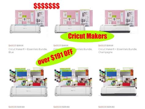 Greats Deals on Cricut Maker and Cricut Maker Bundles - The How-To Home