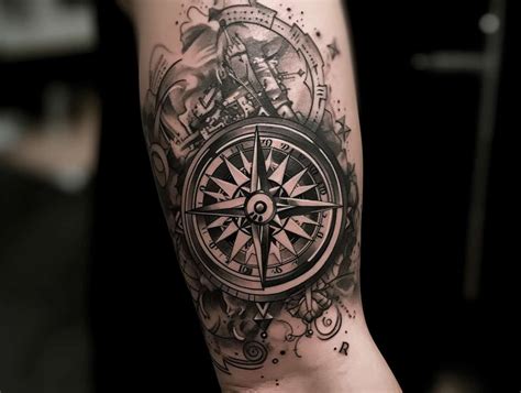 Compass Tattoo Meaning: Symbolism and Interpretations