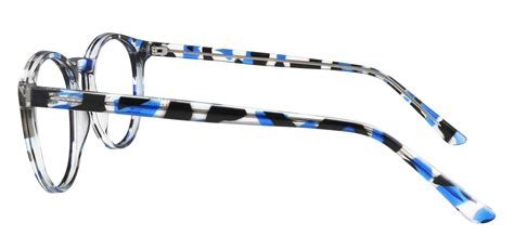 Dormont Round Prescription Glasses - Blue | Women's Eyeglasses | Payne Glasses