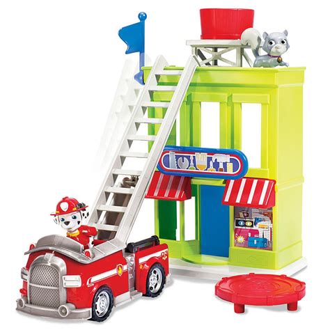 Paw Patrol Adventure Bay Town Set with Marshall, Toys R Us Exclusive - Spin Master - Toys "R" Us ...