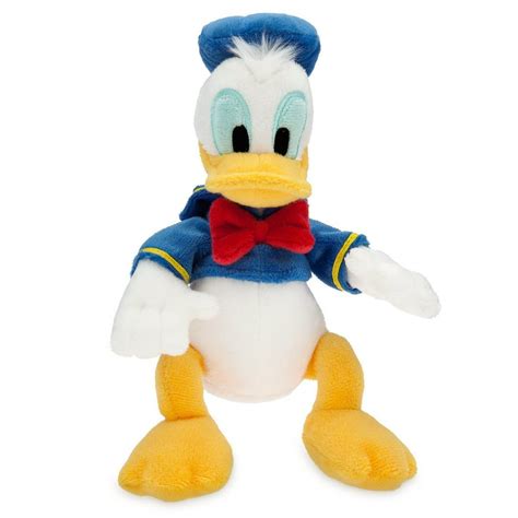 Disney Store Donald Duck Mini Bean Bag Plush 8 inc New with Tag ...