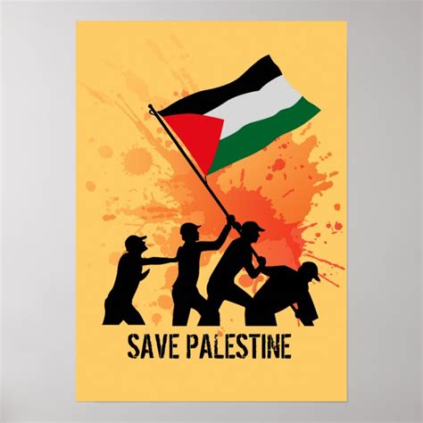 Save Palestine Poster | Zazzle.com