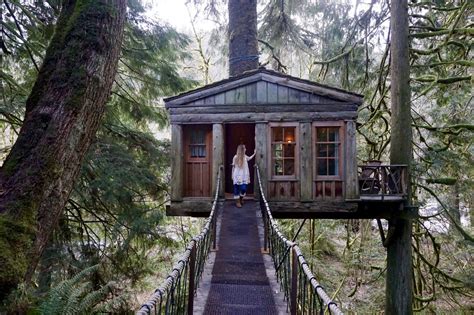 Fairy Tale Treehouses -Treehouse Point, Washington (My Feet Will Lead Me)