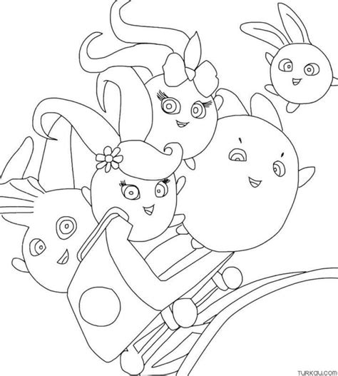 Sunny Bunnies Coloring Page » Turkau