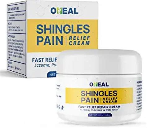 Oheal Shingles Pain Relief Cream, Shingles Nerve Pain Relief, Cure Treatment for Shingles Eczema ...