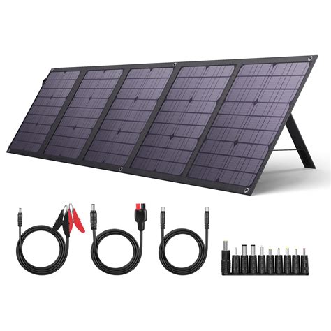 100W Portable Solar Panel with PD 45W USB-C, BigBlue Foldable Solar ...