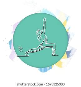 Minimal Line Drawing Yoga Poses 库存插图 1693325380 | Shutterstock