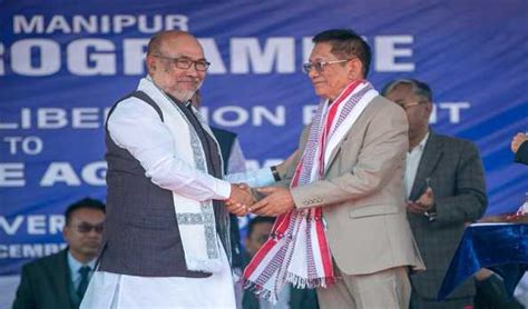 UNLF members given a grand reception by Manipur govt