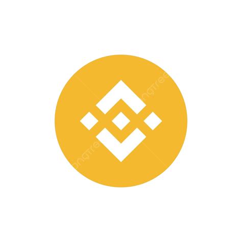 Isolated White Background Line Icon Of Binance Coin Bnb Cryptocurrencya Form Of Digital Currency ...