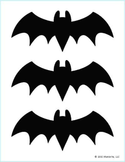 25 Free Printable Bat Templates | Mombrite