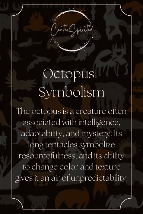 Octopus Symbolism & Meaning - Power, Totem & Spirit AnimalThe octopus has been a part ...