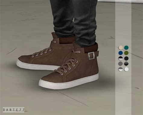 High Top Sneakers | Sims 4 cc shoes, Sims 4, Sims