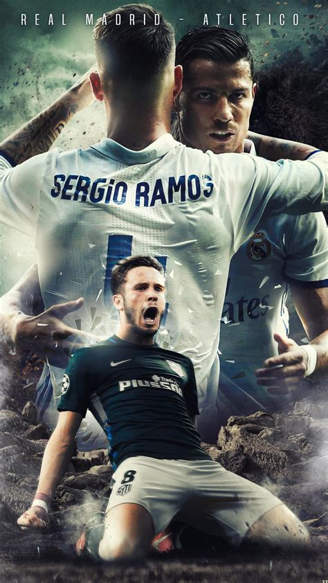 Real Madrid vs Atletico Madrid - HD Poster by Kerimov23 on DeviantArt