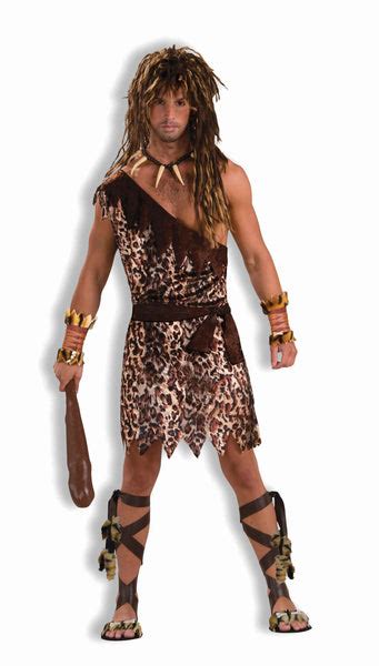 Guys Caveman Costumes Studly Caveman - Halloween Costumes 4U - Adult Costumes