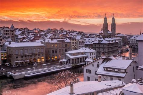 Winter in Zürich by Jan Geerk - Photo 290074725 / 500px | Zürich, switzerland, Paris skyline, Zürich