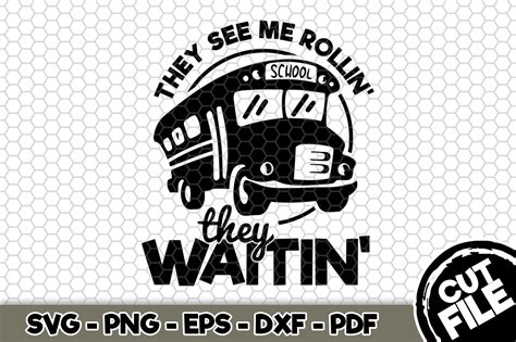 They See Me Rollin' They Waitin' Graphic by SVGExpress · Creative Fabrica