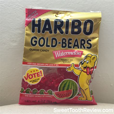 New Haribo Gold Bears: Apple, Watermelon and Cherry - ZOMG! Candy