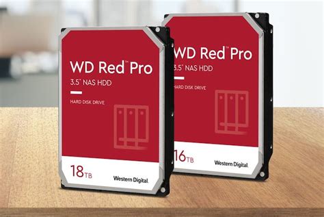 Western Digital Updates Red Pro Line with 16 and 18TB Capacity Points