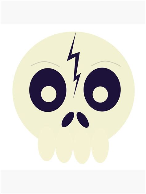 "thunder and cute emoji cartoon" Poster for Sale by HamidDF | Redbubble