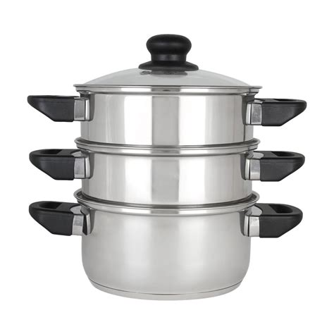 3 Tier Steamer | Kitchen cookware, 3 tier steamer, Induction cooker