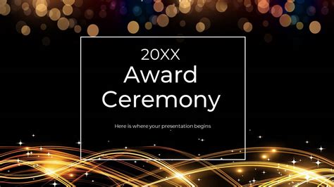 Simple Award Ceremony Template Google Slide and PowerPoint Template ...