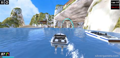 Speedboat Racing - Play Online on SilverGames 🕹️