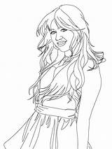 Hannah Montana For Free coloring Page  Download Print Or Color Online sketch template