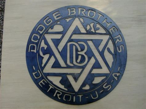 Dodge Brothers sign | Dodge logo, Dodge, Car emblem