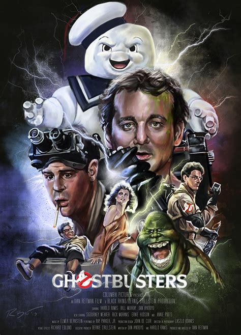 Ghostbusters Film Poster on Behance