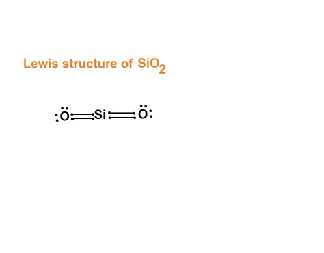 In the Lewis dot structure for SiO2, how many total valence electrons ...