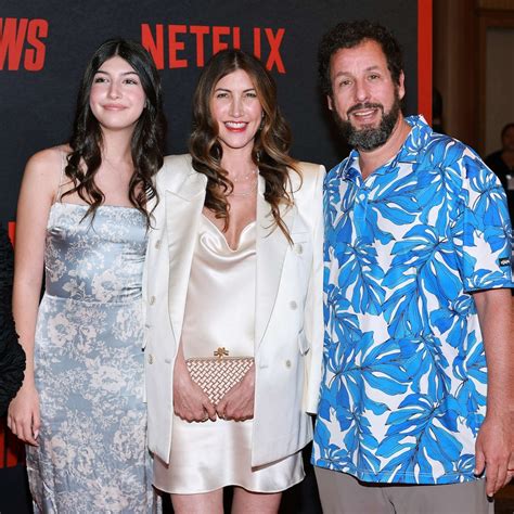 Adam Sandler steps out with wife, daughter at movie premiere: See the ...