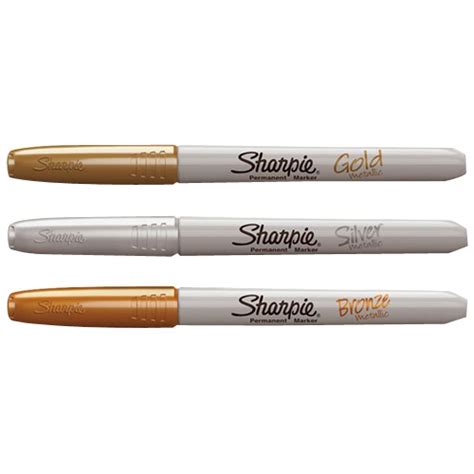 Sharpie Metallic Permanent Markers - SAN1823815 - Shoplet.com