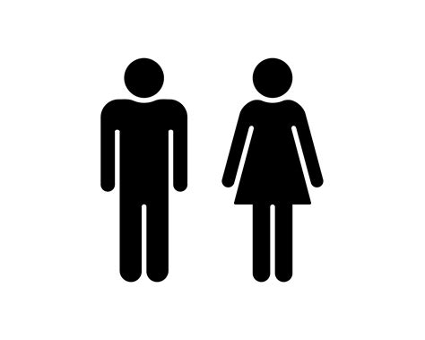 Bathroom SVG PNG Men Svg Women Svg Bathroom Sign Svg - Etsy Canada