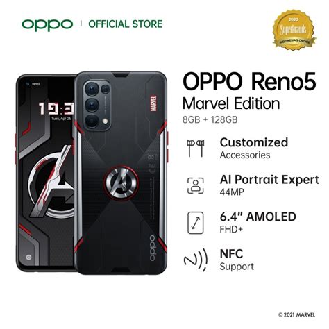 OPPO Reno5 Marvel Edition goes official in Indonesia - Gizmochina