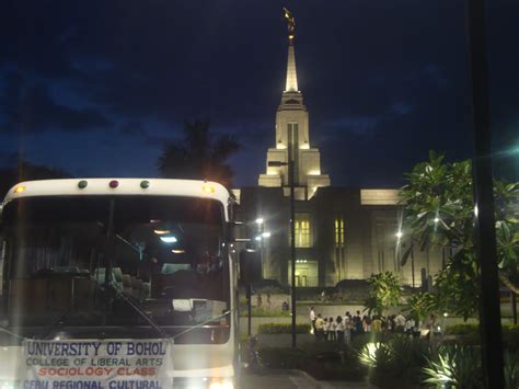 Cebu City Philippines Temple: University of Bohol Educational Tour