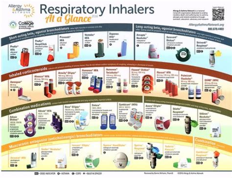 Types Of Inhalers Chart - Best Picture Of Chart Anyimage.Org