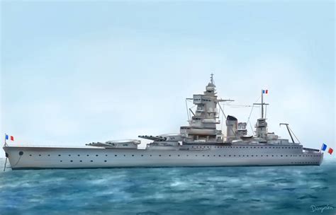 Dunkerque - battleship by Dargielen on DeviantArt