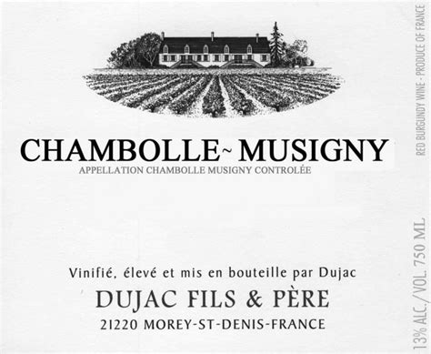 Domaine Dujac Chambolle-Musigny 2018 | Wine.com