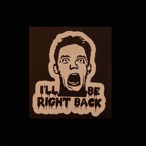 Scream stu macher i ll be right back etsy – Artofit