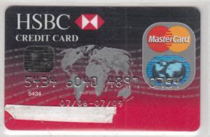 Bank Card: Hsbc - Credit Card (HSBC, United Kingdom of Great Britain ...