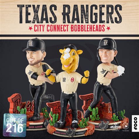 FOCO USA Launches Texas Rangers Nike City Connect Bobbleheads Collection - Sports Illustrated ...